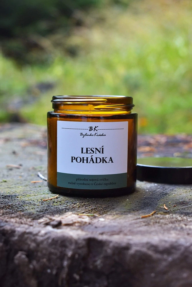 Sojová vonná svíčka LESNÍ POHÁDKA
