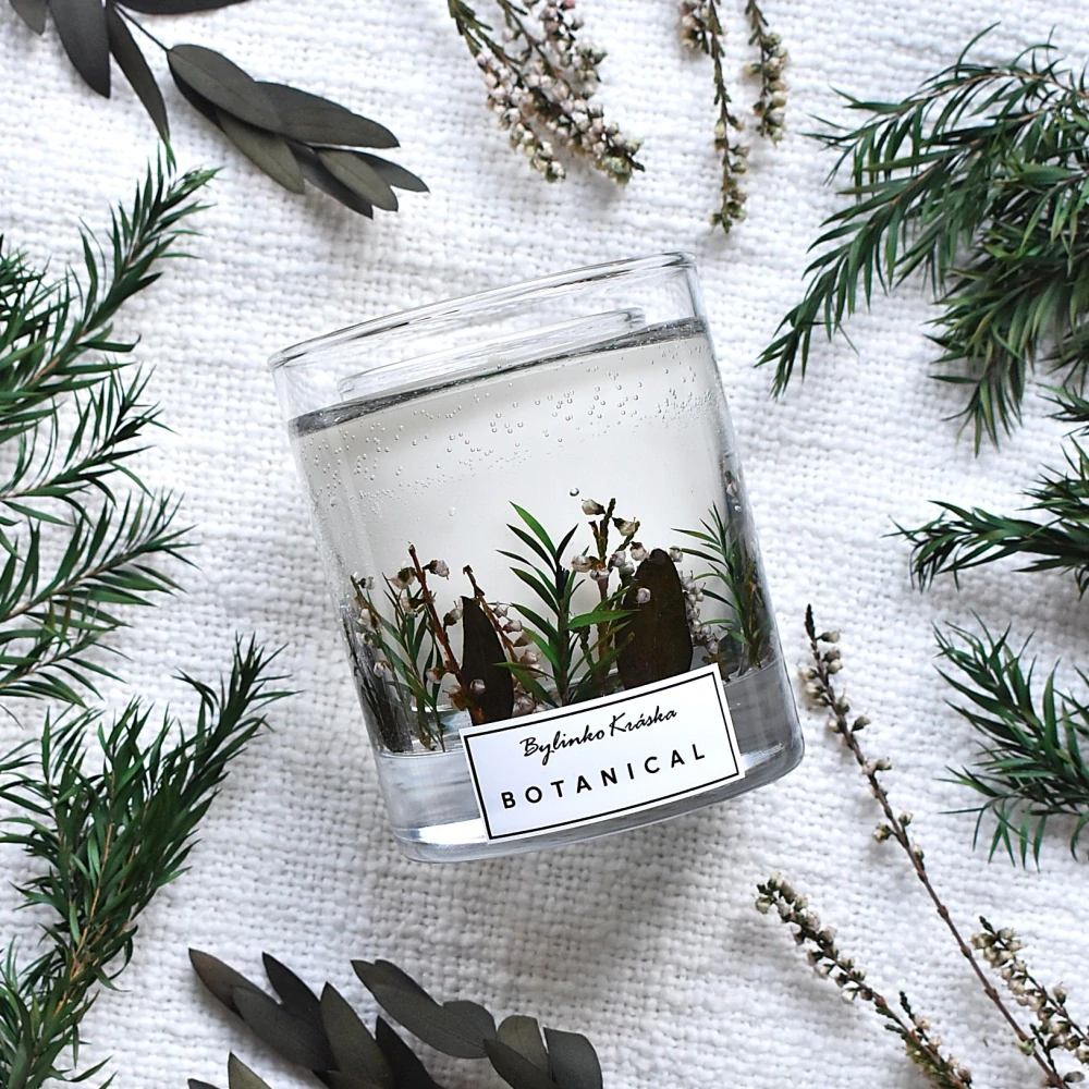 LESNÍ POHÁDKA – BOTANICAL sojová vonná svíčka s květy