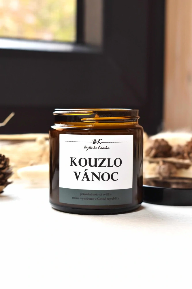 Sojová vonná svíčka KOUZLO VÁNOC